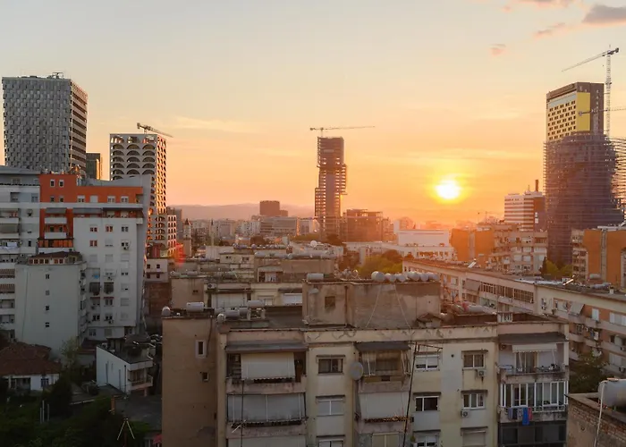 Terrace Cityscape 2 Apartman Tirana